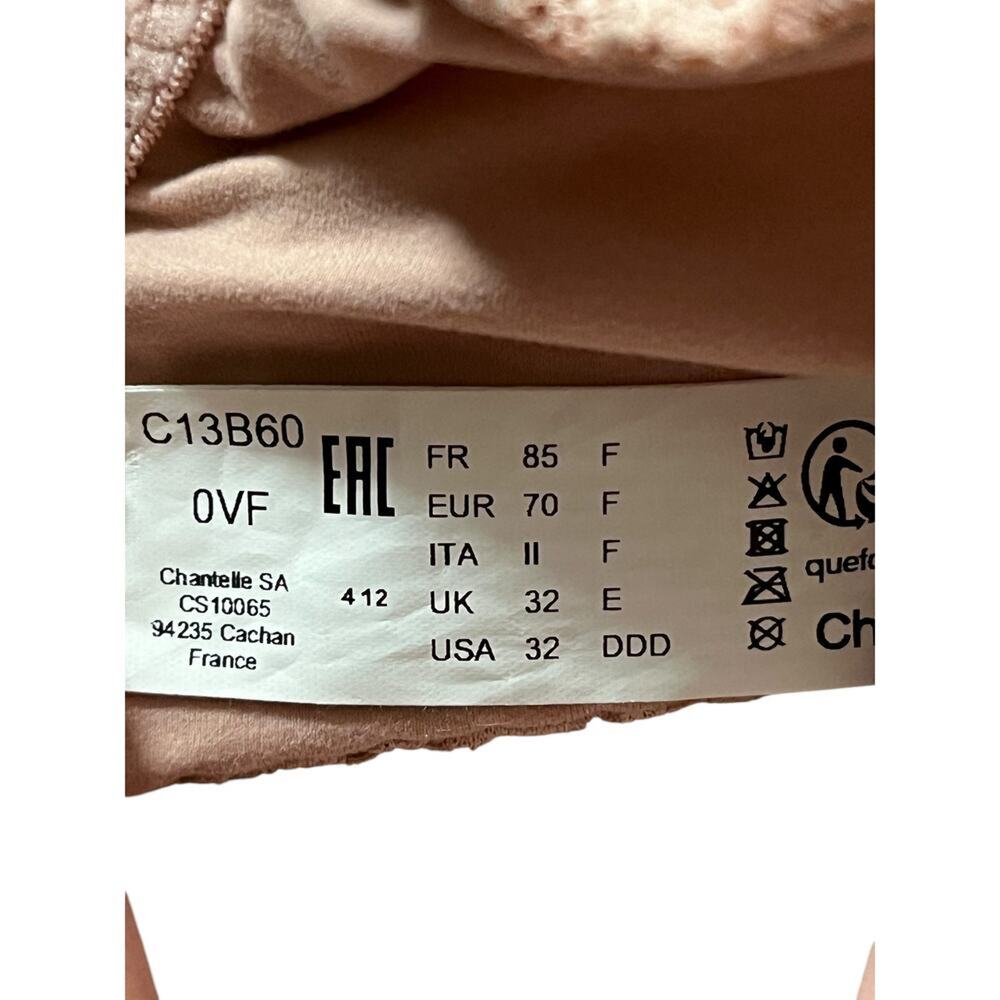 Chantelle T-Shirt bra C13B60 C Jolie Memory Foam size 32DDD 32F - Picture 7 of 9